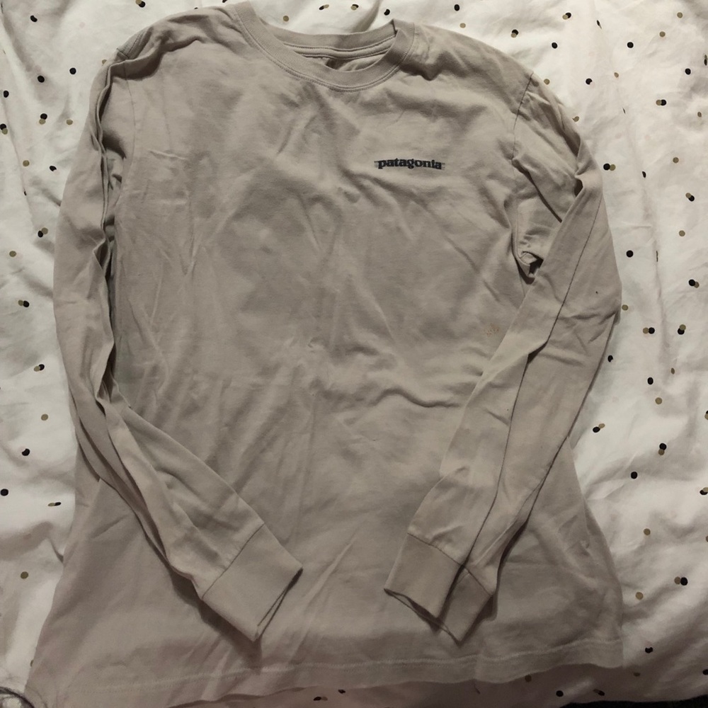 Patagonia Logo Long Sleeve Tee